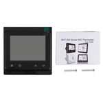 BHT-002GALW 3A負荷 水加熱タイプ LCDデジタル暖房用ルームサーモスタット 時間表示付き、WiFi制御、BHT-002GBLW 3A（ブラック）水加熱タイプ、BHT-002GBLW 3A（ホワイト）水加熱タイプ