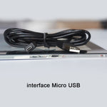 A3 8W 5V LED USB 3段階調光可能アクリルスケールトレースボード アニメスケッチ用トレースパッド USBケーブル付き、3段階調光 USBケーブル＆電源アダプター付き