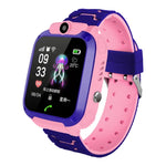 Q120 1.44インチ カラー画面 子供用スマートウォッチ IP67 防水、LBS 位置情報/双方向通話/ワンキー応急処置/音声モニタリング/Setracker アプリ対応