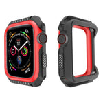 Smart Watch Shockproof Two Color Protective Case For Apple Watch Series 3 / 2 / 1 38mm, For Apple Watch Series 3 / 2 / 1 38mm (Black Yellow), For Apple Watch Series 3 / 2 / 1 38mm (Red Black), For Apple Watch Series 3 / 2 / 1 38mm (White Blue)         ...