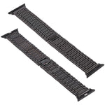 Apple Watch シリーズ7 41mm / 6 & SE & 5 & 4 40mm / 3 & 2 & 1 38mm用ナインビーズステンレススチールリストストラップウォッチバンド, Apple Watch シリーズ7 41mm / 6 & SE & 5 & 4 40mm / 3 & 2 & 1 38mm用