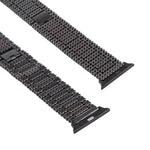 Apple Watch シリーズ7 41mm / 6 & SE & 5 & 4 40mm / 3 & 2 & 1 38mm用ナインビーズステンレススチールリストストラップウォッチバンド, Apple Watch シリーズ7 41mm / 6 & SE & 5 & 4 40mm / 3 & 2 & 1 38mm用