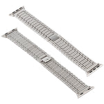Apple Watch シリーズ7 41mm / 6 & SE & 5 & 4 40mm / 3 & 2 & 1 38mm用ナインビーズステンレススチールリストストラップウォッチバンド, Apple Watch シリーズ7 41mm / 6 & SE & 5 & 4 40mm / 3 & 2 & 1 38mm用