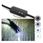 YPC110 8mm 2.0MP HDカメラ WiFi内視鏡スネークチューブ検査カメラ 8LED付き 防水IP68 レンズ直径: 8mm 長さ: 2m ハードライン, 2mハードライン