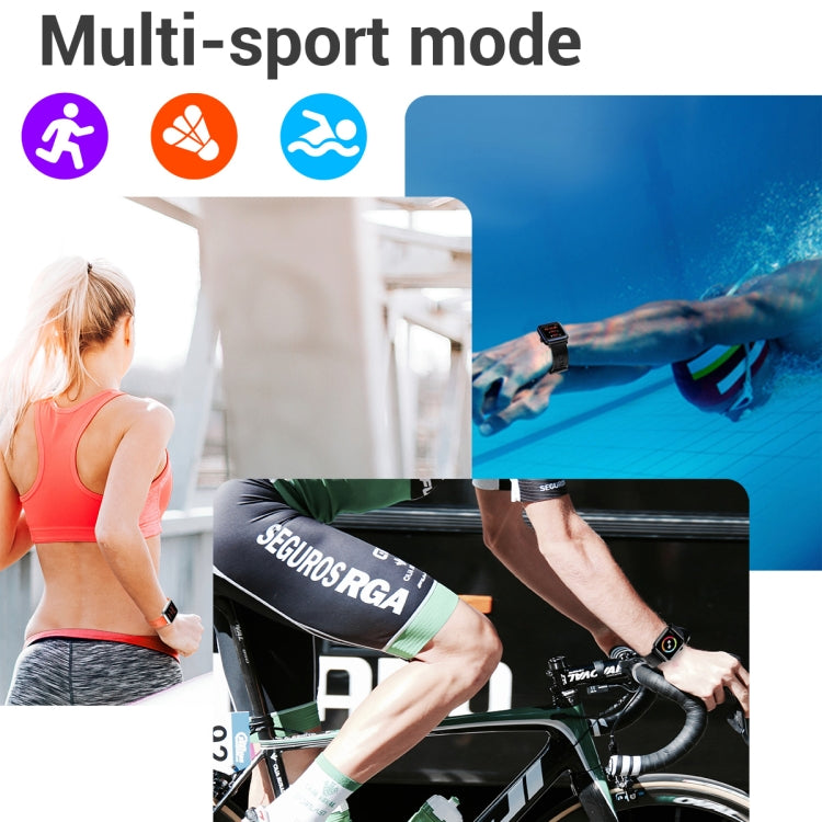 SE02 Bluetoothスマートスポーツウォッチ、心拍数／血圧／血中酸素測定＆睡眠モニター＆座りすぎリマインダー対応