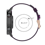 22mmストライプ織りナイロンリストストラップウォッチバンド Huawei GT / GT2 46mm、Honor Magic Watch 2 46mm / Magic用