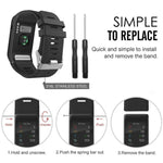 Silicone Sport Watch Band for Garmin Vivoactive HR