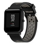 Double Colour Silicone Sport Watch Band for Xiaomi Huami Amazfit Bip Lite Version 20mm
