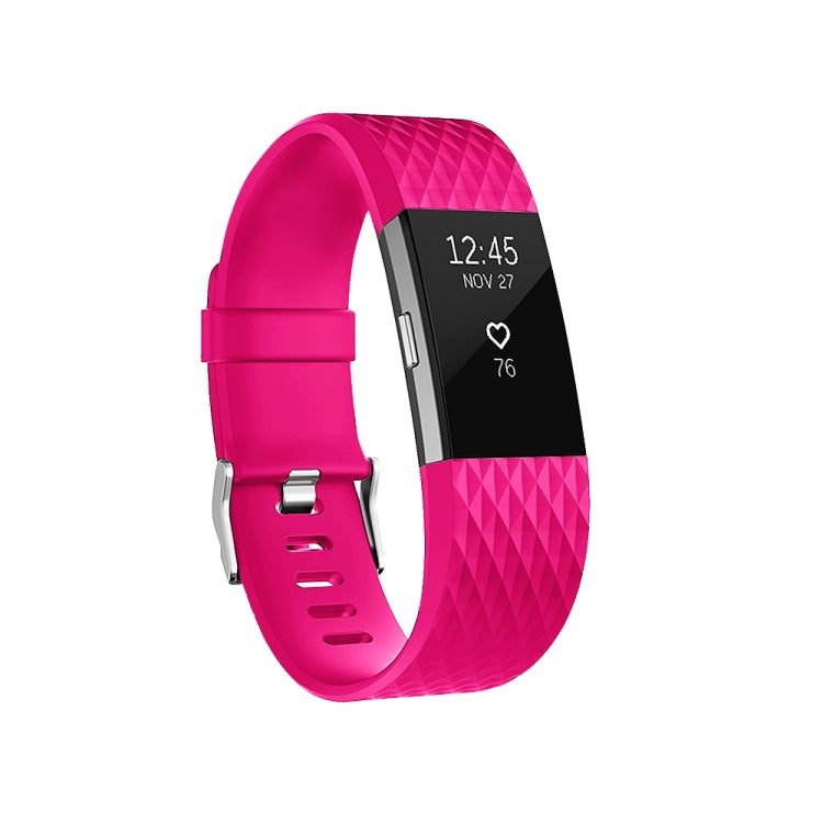 ダイヤモンドパターン調整可能スポーツウォッチバンド FITBIT Charge 2用、サイズ: S、10.5x8.5cm