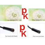 YPC110 8mm 2.0MP HDカメラ WiFi内視鏡スネークチューブ検査カメラ 8LED付き 防水IP68 レンズ直径: 8mm 長さ: 5m ソフトライン, 5mソフトライン