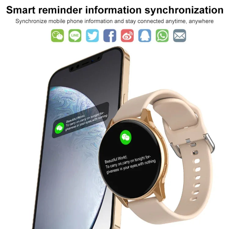 Lokmat T2 Pro 1.28インチIPSタッチスクリーン防水スマートウォッチ、心拍数／血圧モニタリング対応