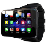 LOKMAT APPLLP Max 4G 通話スマートウォッチ, 2.88インチ MTK6761 クアッドコア, 4GB+64GB, Android 9.0, GPS, 心拍数