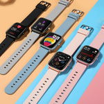 LOKMAT P8 1.4インチ画面 防水健康スマートウォッチ、歩数計／睡眠／心拍数モニター