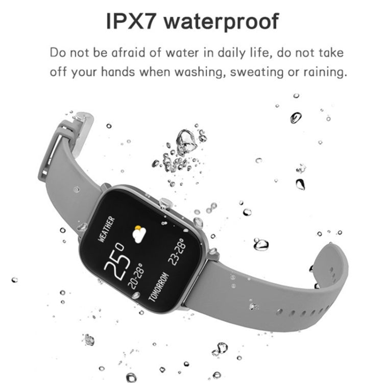 LOKMAT P8 1.4インチ画面 防水健康スマートウォッチ、歩数計／睡眠／心拍数モニター
