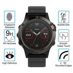2 PCS ENKAY Hat-Prince for Garmin Fenix 5 Smart Watch 0.2mm 9H Surface Hardness 2.15D Explosion-proof Tempered Glass Screen Film