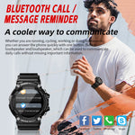 LOKMAT ATTACK 3 1.28インチ TFT画面 スポーツフィットネススマートウォッチ、Bluetooth通話対応、ATTACK 3