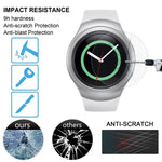 2枚セット ENKAY Hat-Prince Samsung Gear S2 スマートウォッチ用 0.2mm 9H 表面硬度 2.15D 防爆強化ガラススクリーンフィルム
