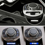 Multifunctional Car Cup Holder Wireless Knob Button Steering Wheel Button Remote Control without Light, without Light