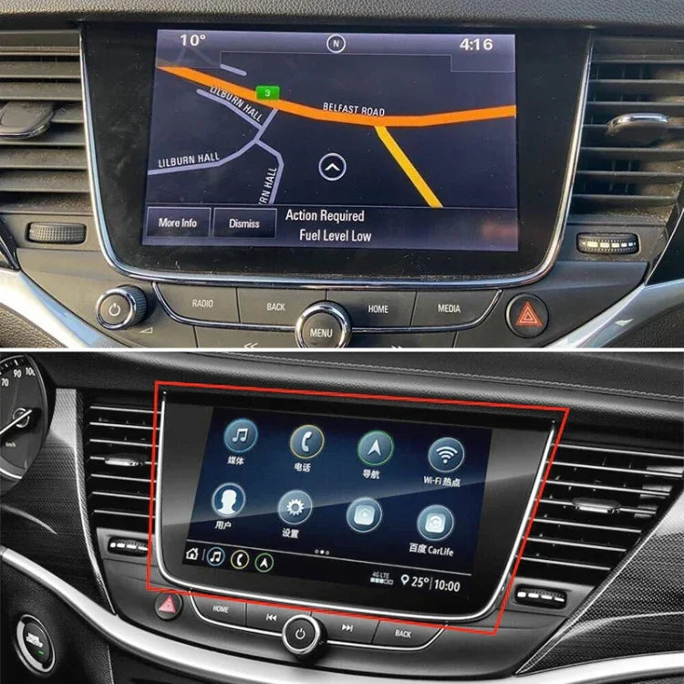 オペル アストラ K 8インチ 車載静電容量式タッチスクリーン LQ080Y5DZ10 12用, オペル アストラ K用