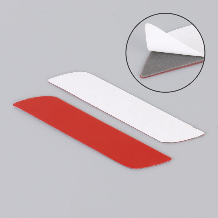 1 Pair Car Turbo Personalized Aluminum Alloy Decorative Stickers, Size: 11.5 x 2.5 x 0.5cm, Turbo