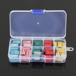 50pcs / Box American Car Blade Fuse Set, 50 in 1