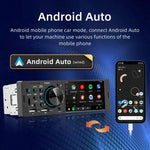 4インチ 800x480P 車載ラジオ受信機 MP5プレーヤー、FM・Bluetooth・SDカード対応 リモコン付き、F7805C