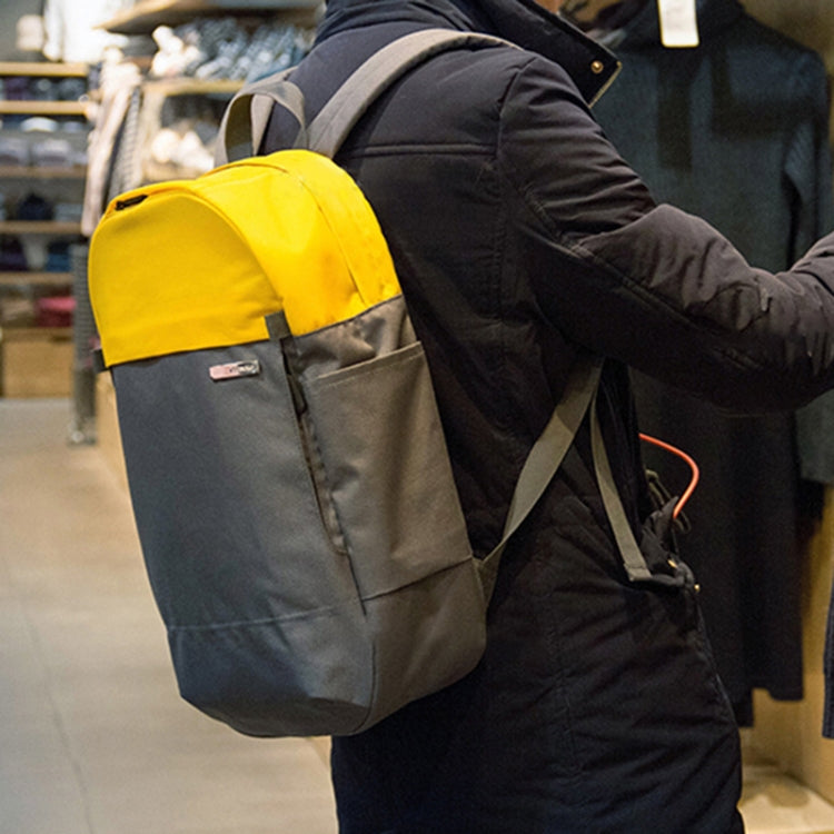POFOKO XYシリーズ 14-15.4インチ ファッションカラーマッチング多機能バックパックコンピューターバッグ、サイズ：M