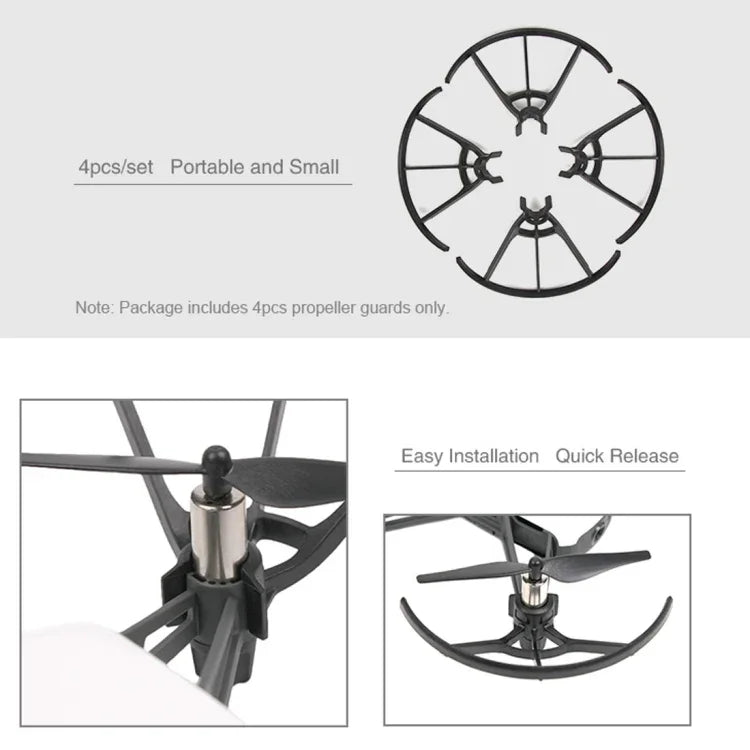 DJI TELLO ドローン用 プロペラ保護カバー 4個セット、DJI TELLO プロペラ保護カバー用