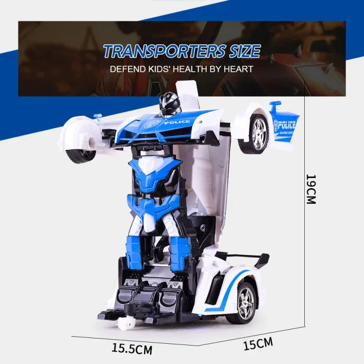 1023 4チャンネル遠隔変形カー 警察モデルカーおもちゃ