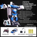 1023 4チャンネル遠隔変形カー 警察モデルカーおもちゃ