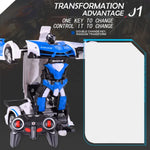 1023 4チャンネル遠隔変形カー 警察モデルカーおもちゃ