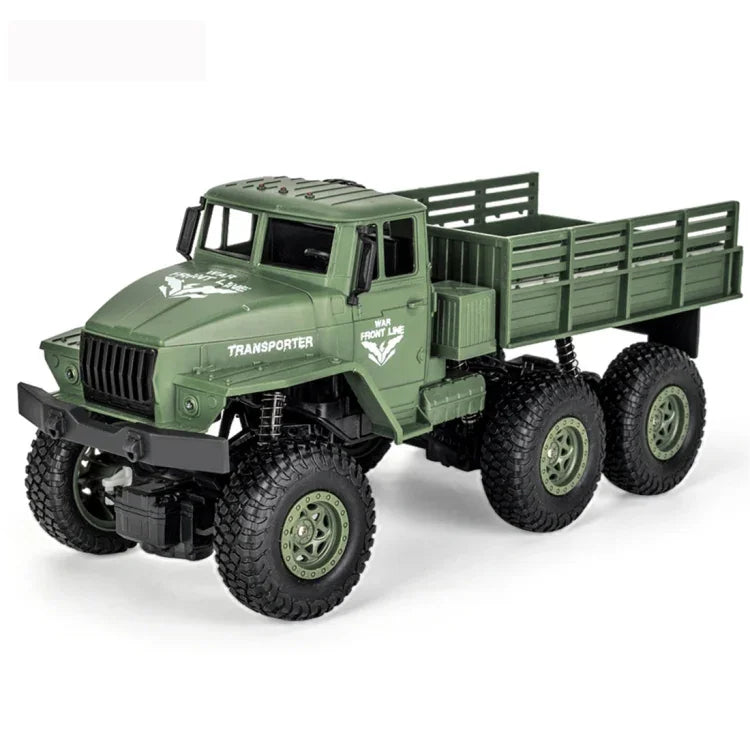 JJR/C 1:18 2.4GHz 4チャンネルリモコン 東風7 六輪装甲トラック車両おもちゃ、東風7（グリーン）、東風7（イエロー）