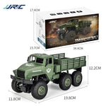 JJR/C 1:18 2.4GHz 4チャンネルリモコン 東風7 六輪装甲トラック車両おもちゃ、東風7（グリーン）、東風7（イエロー）