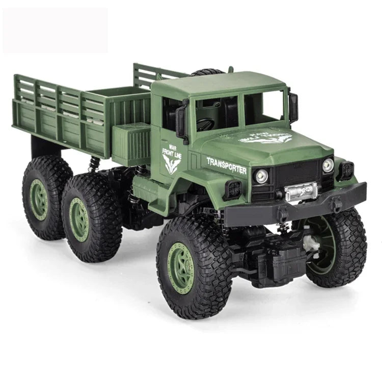 JJR/C 1:18 2.4GHz 4チャンネルリモコン 東風8 六輪装甲トラック車両おもちゃ, 東風8（グリーン）, 東風8（イエロー）