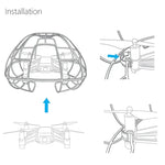 PGYTECH 球状保護カバーケージ DJI TELLO用、DJI TELLOケージ用