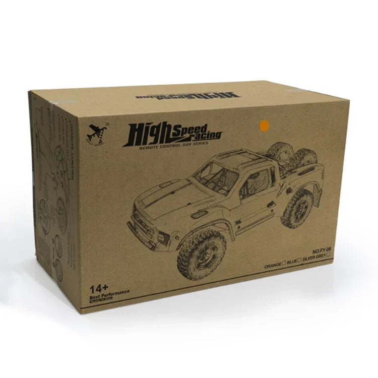 FY-08 ブラシレス バージョン 2.4G リモコン オフロード車 1:12 四輪駆動 ショートトラック 高速リモコンカー, EUプラグ