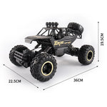 HD6026 1:12 大型合金クライミングカー 山岳クロスカントリー 四輪駆動 リモコンカーおもちゃ、サイズ：37cm、HD6026 1:12（ブラック）、6255 2.4GHz 1:16（グリーン）、HD6026 1:12（ゴールド）、HD6026 1:12（レッド）、HD6026 1:12（シルバー）