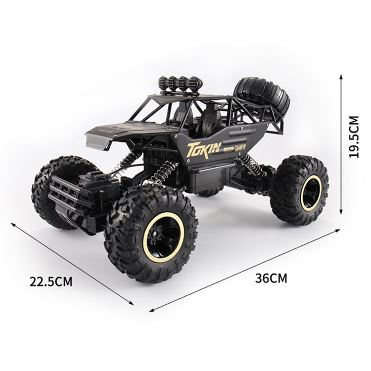 HD6026 1:12 大型合金クライミングカー 山岳クロスカントリー 四輪駆動 リモコンカーおもちゃ、サイズ：37cm、HD6026 1:12（ブラック）、6255 2.4GHz 1:16（グリーン）、HD6026 1:12（ゴールド）、HD6026 1:12（レッド）、HD6026 1:12（シルバー）