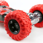 675E 1:16 2.4GHz 両面ツイスト オフロード 4WD クライミング リモコン 子供用おもちゃカー、サイズ：33cm