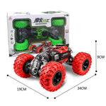 675E 1:16 2.4GHz 両面ツイスト オフロード 4WD クライミング リモコン 子供用おもちゃカー、サイズ：33cm