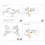PGYTECH ジンバルカメラレンズシェードフード 保護カバー DJI Spark用