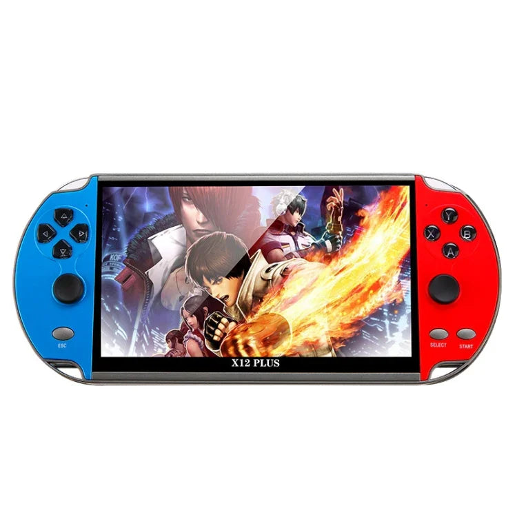 Powkiddy X12 Plus レトロクラシックゲーム 携帯ゲーム機 7インチHDスクリーン＆16GBメモリ搭載、MP4 / 電子書籍対応、X12 Plus