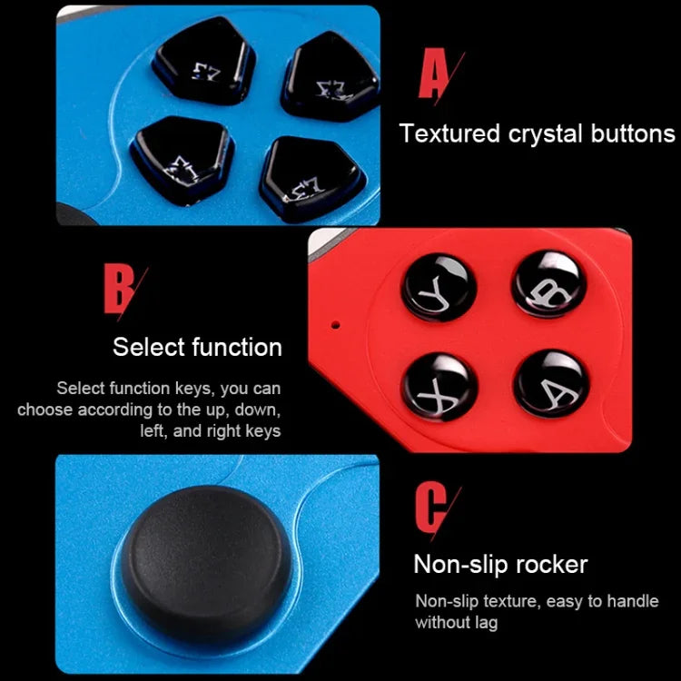 Powkiddy X12 Plus レトロクラシックゲーム 携帯ゲーム機 7インチHDスクリーン＆16GBメモリ搭載、MP4 / 電子書籍対応、X12 Plus