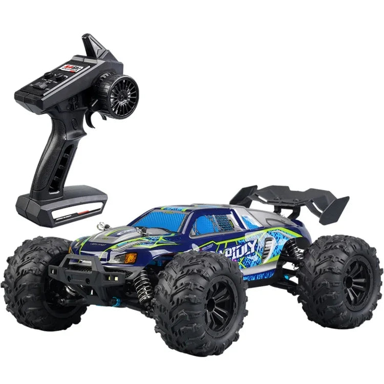SCY-16101 2.4G 1:16 電動4WD RCモンスタートラック クーペカーおもちゃ、SCY-16101 / ブルー