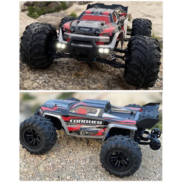 SCY-16102 2.4G 1:16 電動 4WD RC モンスターピックアップトラック おもちゃ、SCY-16102 / グリーン