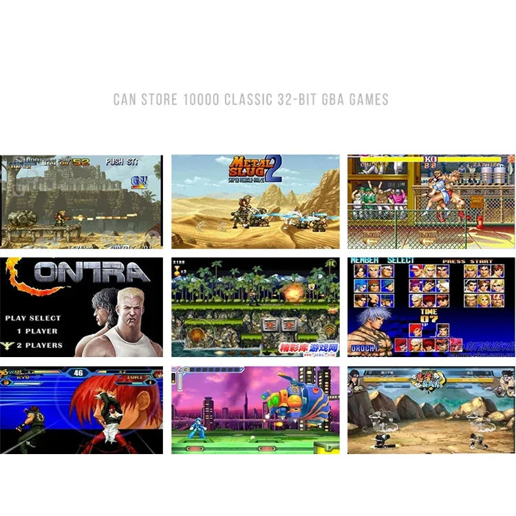 X6 4.3インチスクリーン レトロポータブルゲーム機 3MPカメラ内蔵、10000ゲーム内蔵、電子書籍 / 録音 / 音楽再生 / 動画再生対応、X6