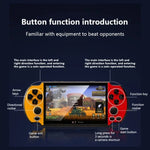 X7 Plus レトロクラシックゲーム ハンドヘルドゲーム機 5.1インチHDスクリーン＆8Gメモリー搭載、MP4 / 電子書籍対応、X7 Plus（イエロー＋レッド）、X7 Plus（イエロー）、X7 Plus（ブルー＋レッド）、X7 Plus（ブルー）、X7 Plus（レッド）