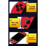 X7 Plus レトロクラシックゲーム ハンドヘルドゲーム機 5.1インチHDスクリーン＆8Gメモリー搭載、MP4 / 電子書籍対応、X7 Plus（イエロー＋レッド）、X7 Plus（イエロー）、X7 Plus（ブルー＋レッド）、X7 Plus（ブルー）、X7 Plus（レッド）