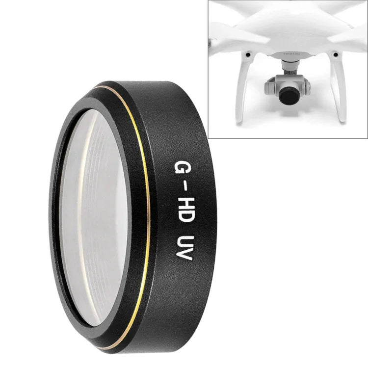 HD ドローン UVレンズフィルター DJI Phantom 4 Pro用、UV