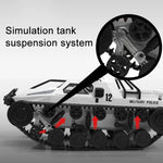 SG-1203 1:12 2.4G シミュレーションリモコンEV履帯車両 タンク オフロード車モデルカーおもちゃ